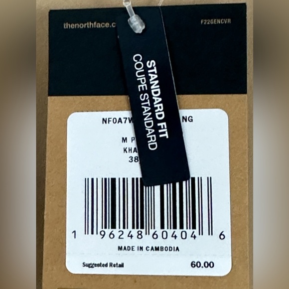 THE NORTH FACE MEN'S PARAMOUNT ACTIVE SHORTS Khaki 38 Long New with tags ! - Picture 9 of 12